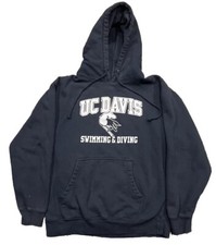 Independent Trading Co UC Davis Aggies Blue Sweatshirt M Swimming & Diving NCAA