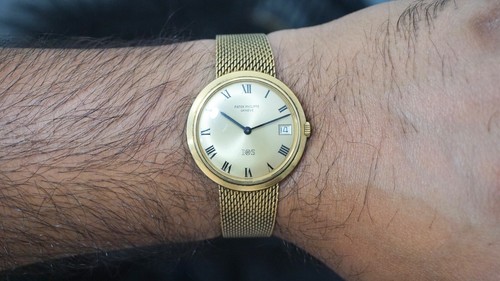 Patek Philippe Calatrava IOS Million Dollar Associate Gold Watch 3656/1J Box - Picture 12 of 13