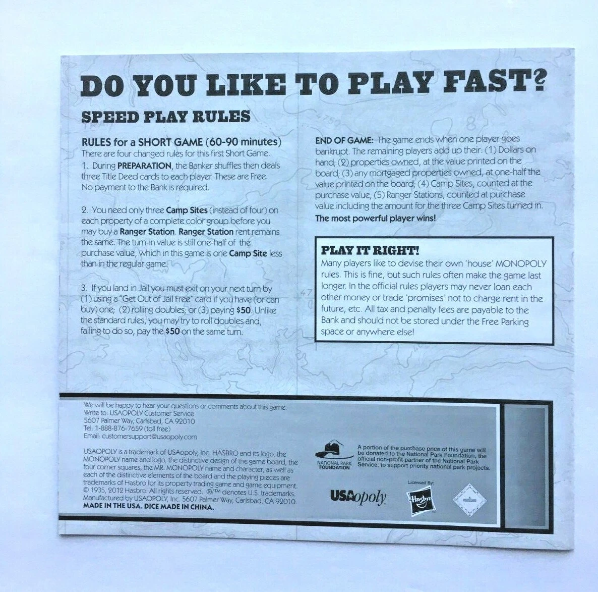 The Complete Rules for Monopoly Jail