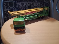 semi remorque saviem porte voiture  majorette 1/50 (2)