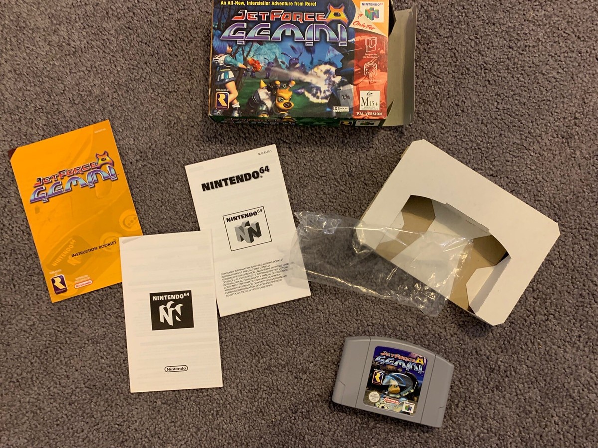 Jet Force Gemini - Nintendo 64 (Boxed With Manual) EXCELLENT