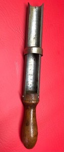 Vintage ADJUSTABLE  Scoop Wood handle, 11" long
