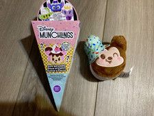DISNEY MUNCHLINGS SINGLE SERVE PLUSH MINT DIPPED MICKEY MOUSE - NEW OPENED RARE