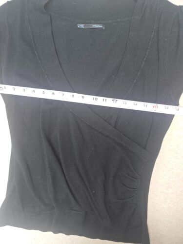 Maurice's Bluse Damen Kurzarm V-Ausschnitt - Größe XL - Bild 4 von 5