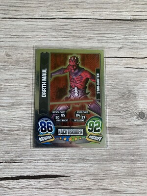 2014 Topps Star Wars Force Attax 044 Darth Maul Serie 5 (EX)