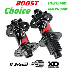 XC MTB E-bike Hubs 28 32 H Disc Brake 6 Bolts Boost 110x15/12x148mm Hub HG XD MS