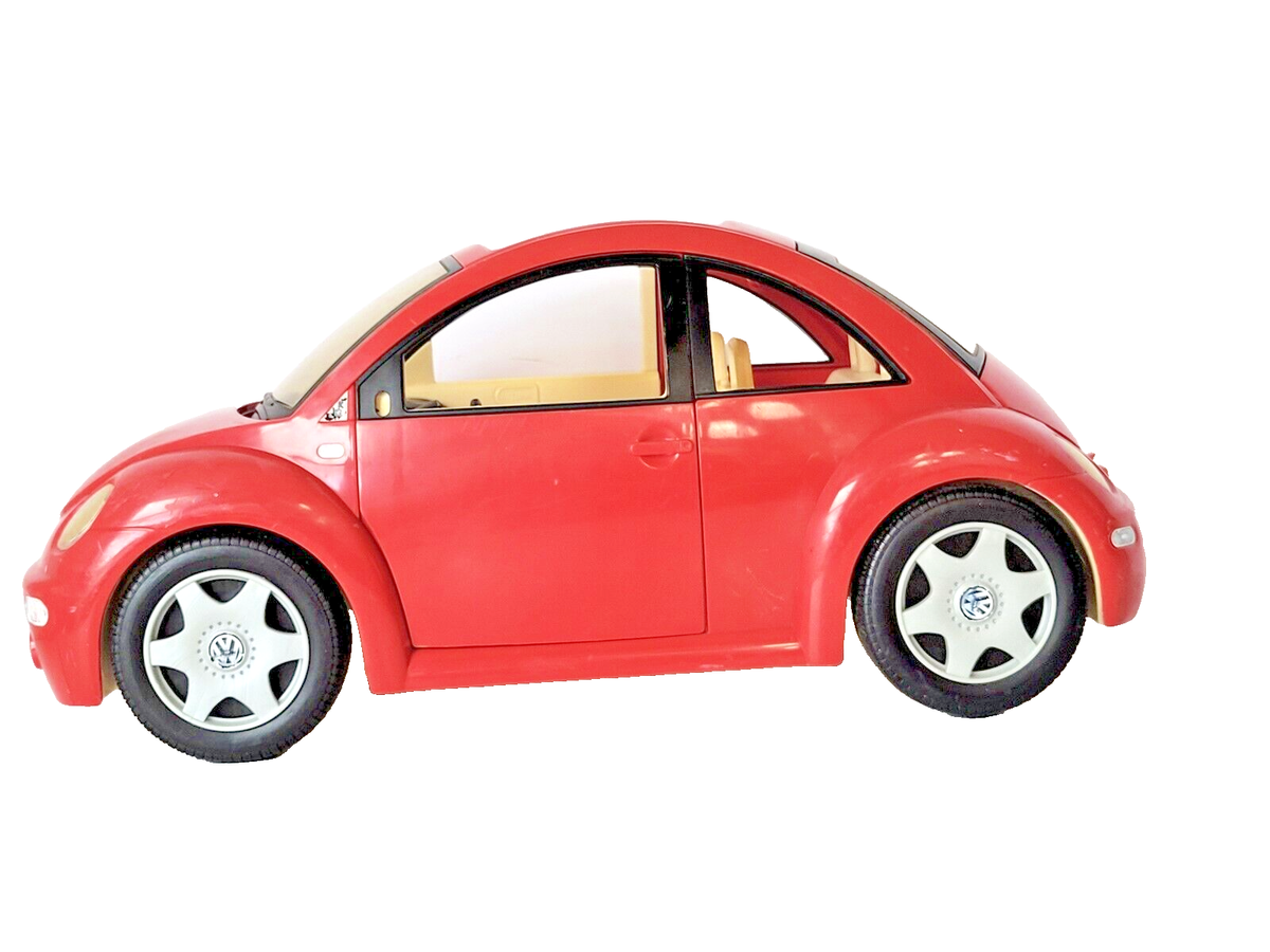 Barbie【バービー】VOLKSWAGEN NEW BEETLE Barbie~ Pink Volkswagen Beetle (Bug) Car 2009 & Doll