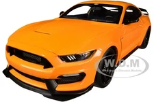 FORD MUSTANG SHELBY GT-350R ORANGE FURY MET. 1/18 MODEL CAR BY AUTOART 72929