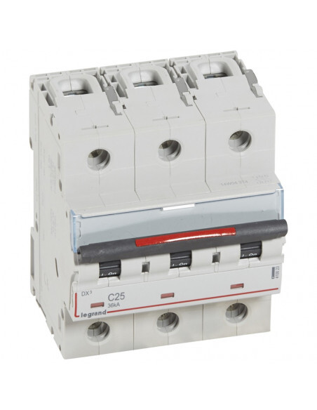 Disjoncteur DX3 3 Pôles Legrand la haute technologie de coupure 36KA courbe C