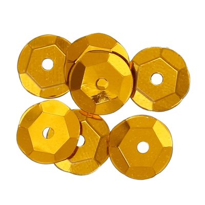 Sexy Glitzer 8 mm Runde Pailletten Pailletten Pailletten Nähen Verzierung Sechseck 5000 Teile