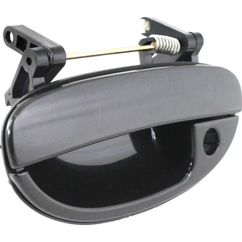 Manija de puerta exterior pintada de negro lado del conductor delantero se adapta a 99-02 Daewoo Nubira Foto 3 de 4