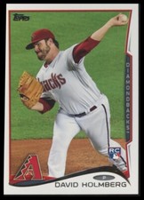 2014 Topps #242 David Holmberg Arizona Diamondbacks