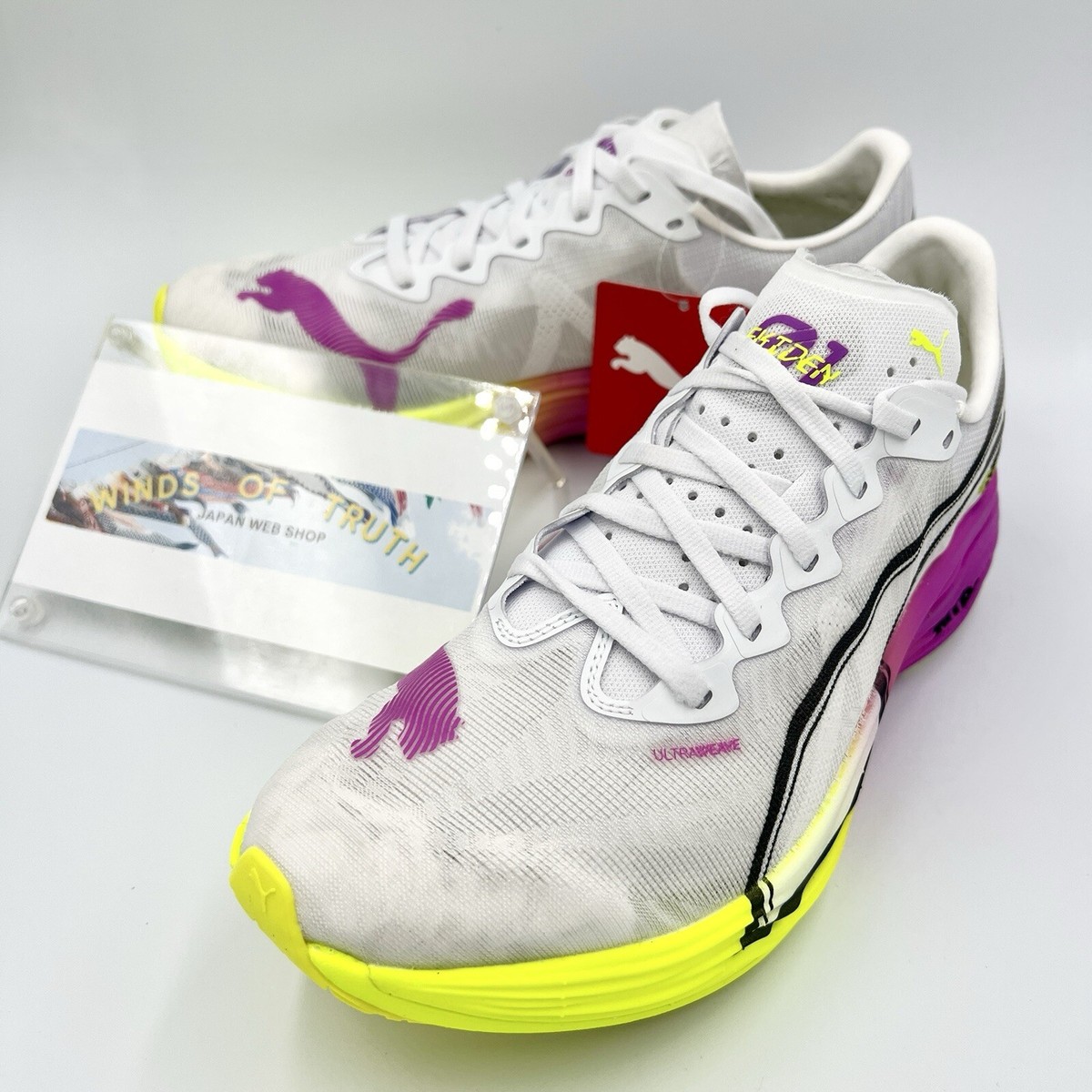 Puma Deviate Nitro Elite 3 Ekiden Glow White Pure Magenta