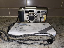 Olympus Superzoom 105 35mm Point & Shoot Film Camera