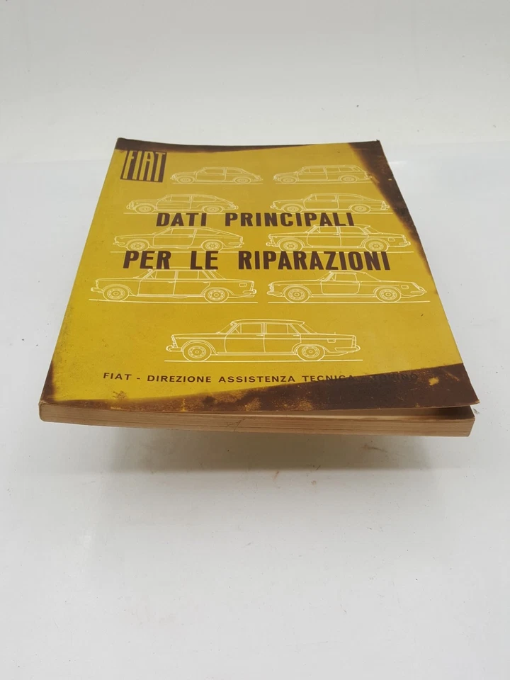 Manuale officina Fiat 500 600D 850 1100 1800 ecc dati norme per riparazioni 1965 - Immagine 2 di 4