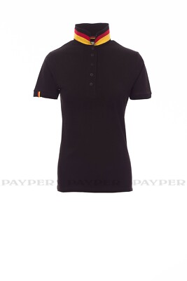 PAYPER Polo-Shirt LADY Nation PIQUET Poloshirt verschiedene Farben TOP