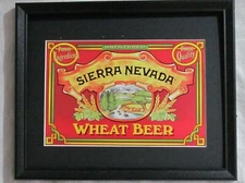 SIERRA NEVADA WHEAT BEER SIGN  #218