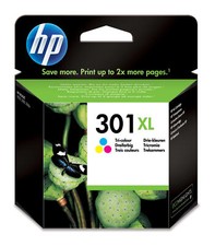 HP 301XL Ciano/Magenta/Giallo Cartuccia d'Inchiostro - CH564EE