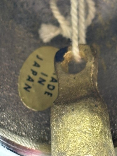 Vintage Japanese Temple Buddhist Prayer Vajra Dorje Handbell Made In Japan - Picture 16 of 17