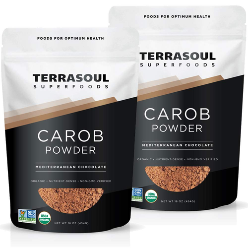 Organic Carob Powder, 2 Lbs (2 Pack) - Cocoa Powder Alternative | High in Fiber - Picture 6 of 12