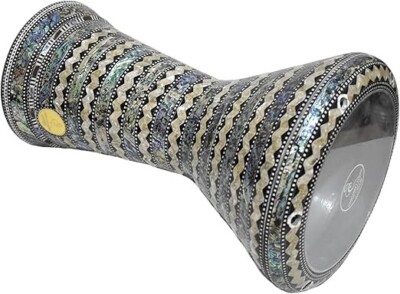 Darbuka doumbek drum 18.5/19 inch inlaid blue mother of pearl Egyptian tabla mus