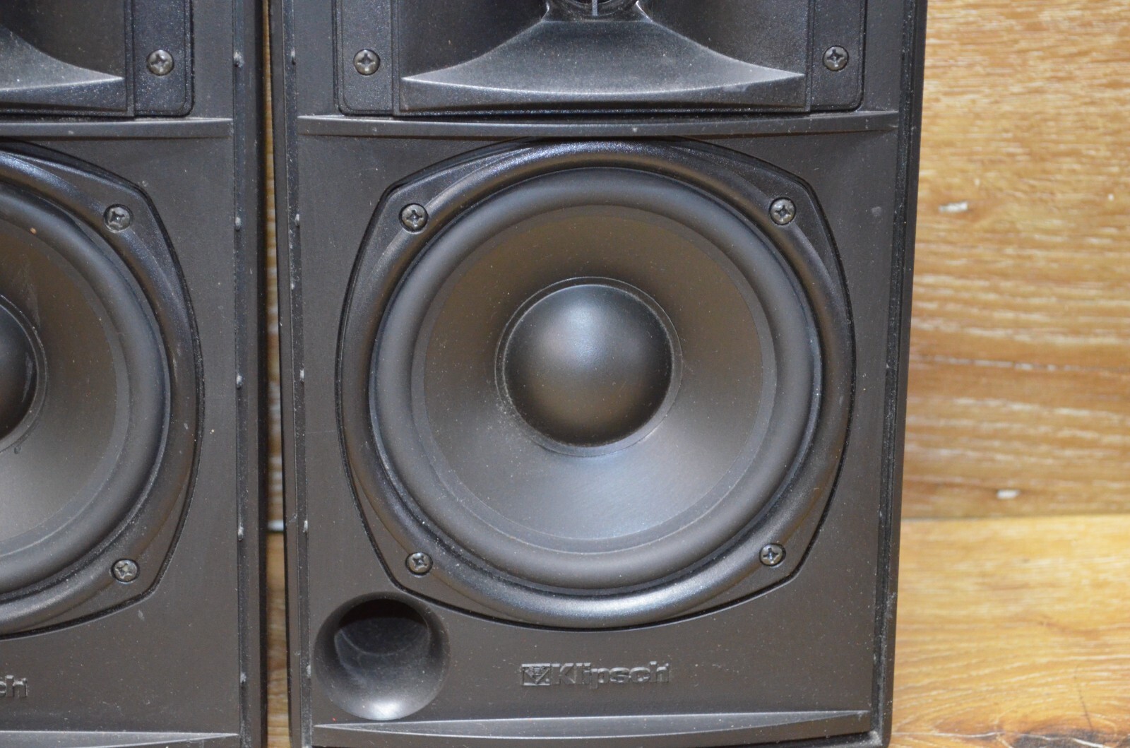 Klipsch KSB 1.1 Main/Stereo Speakers TESTED GREAT NO COVERS eBay