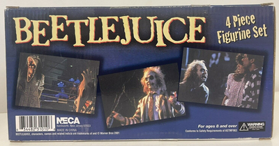 Neca Beetlejuice 4 Piece Figurine Set NIB | eBay