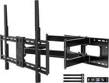 Heavy-Duty Full Motion TV Wall Mount for 50-100 Inch TVs, VESA Compatible