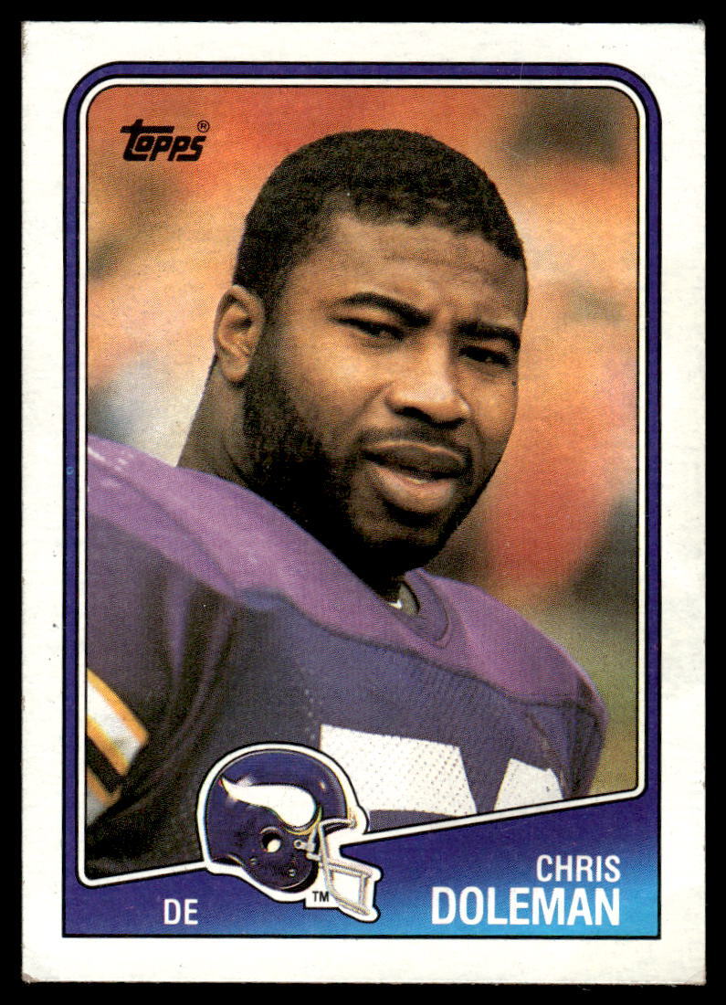 1988 Topps Chris Doleman #157 Minnesota Vikings Football Card