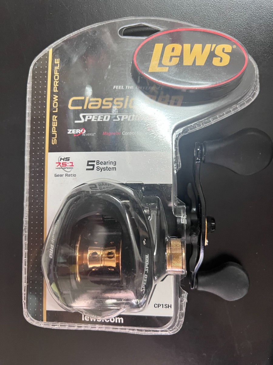Right Hand Baitcast Reel Lew's Classic Pro Speed Spool SLP