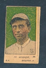 1920 W516-2-2 #24: ED HARRY HOOPER Boston Red Sox HOF ~ VG