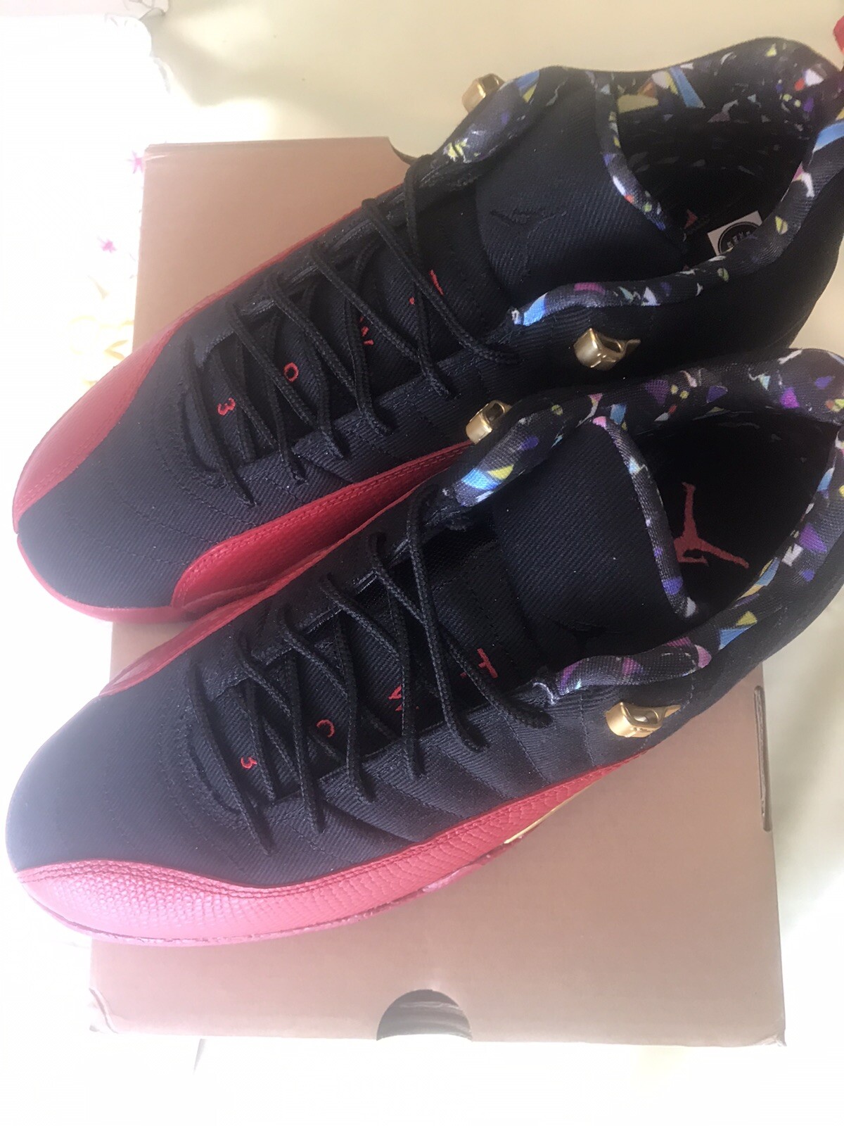 Jordan 12 Retro Flu Game Size 10 Brand New In Box image 3
