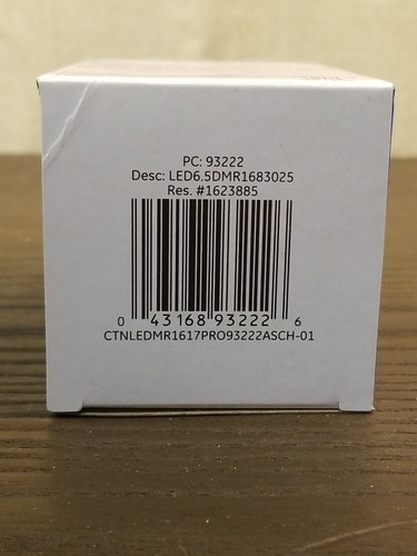 GE LAMP LED 6.5W 12V MR16 93222 Dimmable 3000K, 520 Lumens Narrow Flood 3 BULBS! - Picture 7 of 11