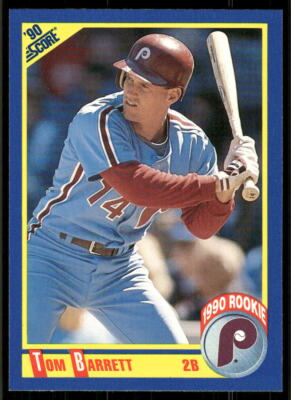 1990 Score #633a Tom Barrett