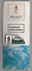 RARE PIN PINS PIN'S .. VINTAGE 92 OLYMPIC OLYMPIQUE ALBERTVILLE RENAULT CAR ~US