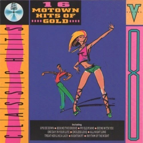 Motown Hits of Gold (1988) [CD] 8:Rockwell, Diana Ross, Teena Marie, Michael ... - Photo 1/1