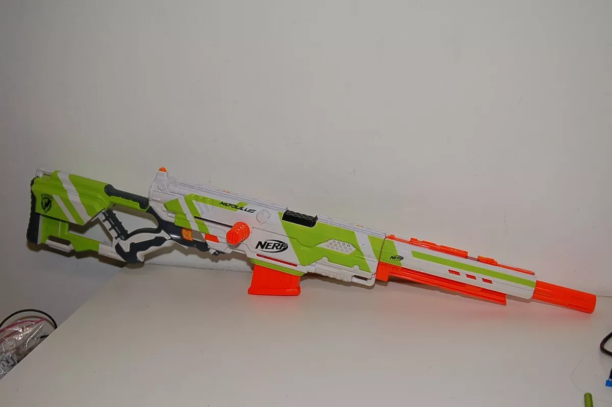 Pick up the impressive Nerf Longstrike Modulus Blaster for just