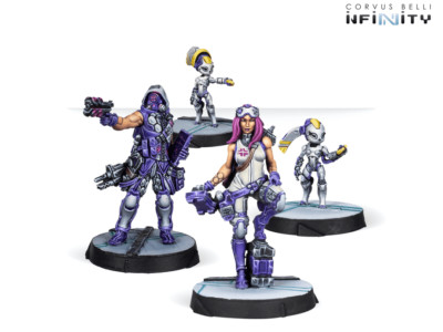 Aleph Support Pack Infinity Corvus Belli Tabletop Miniaturen