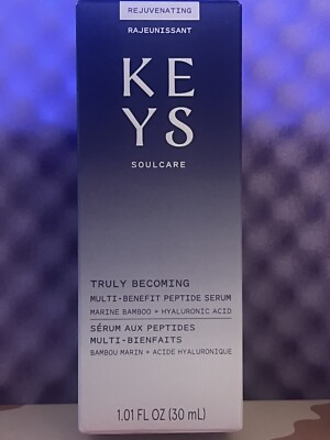 Keys Soulcare   Truly Becoming Multi-Benefit Peptide Serum 1 fl oz   New In Box