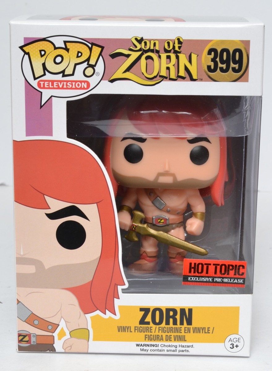 Funko Pop 'Son Of Zorn' ZORN Figure #399 Hot Topic Exclusive Pre