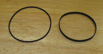 2 Belt Set- Craig 212, 2102, 2107 ,2108  Sanyo MR-212 Reel to Reel Tape Recorder