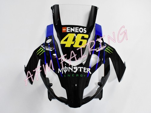Blue Black ABS Injection Bodywork Fairing Panel Kit for Aprilia RS125 2006-2010 - Picture 2 of 7