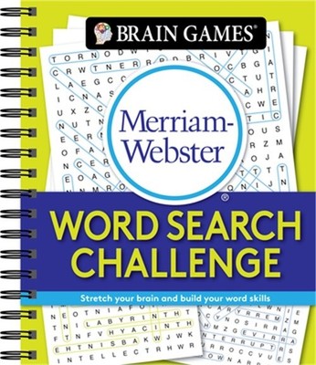 Brain Games Merriam-Webster Puzzle Challenge (Spiral Bound, Comb or Coil)