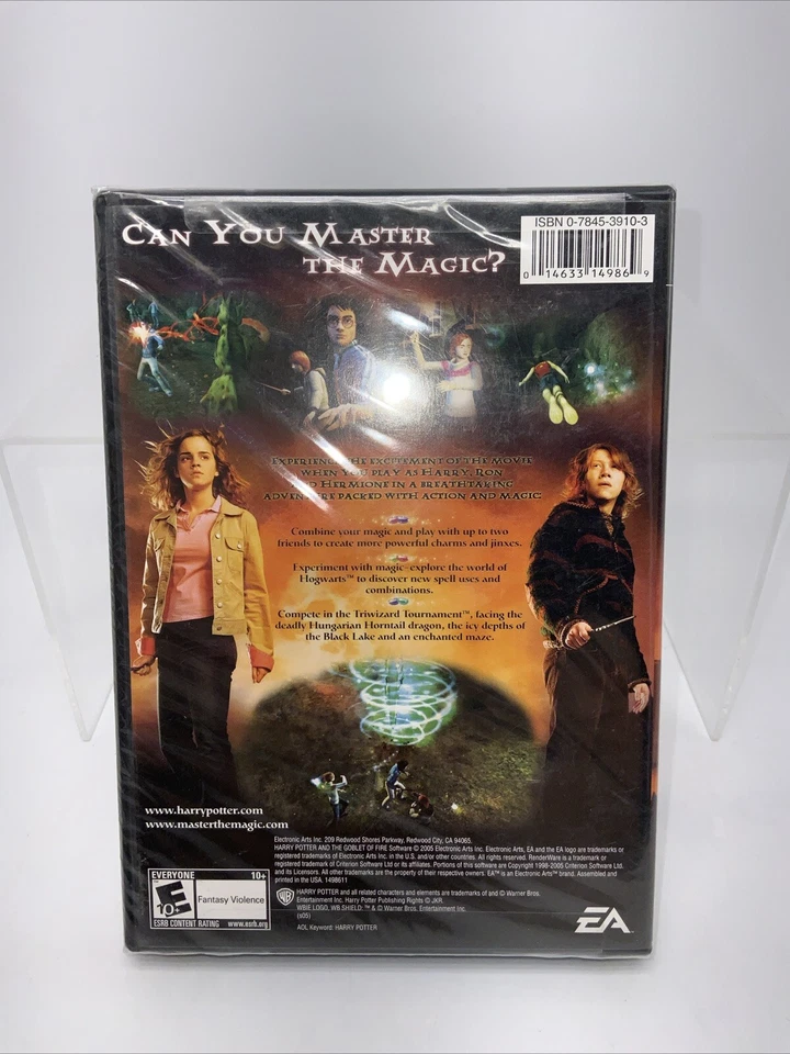 Harry Potter and the Goblet of Fire PC CD Computer Game EA Sports NEW - Image 2 of 4