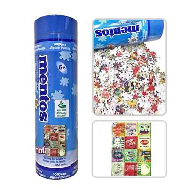 Mentos 1000 Piece Super Sized Jigsaw Puzzle  Mint  New Sealed