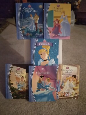 Cinderella 5 Book Box Set (Hardcover, 2014) Disney Press | eBay