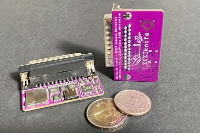 test-No. CD5枚 DVD1枚セット SCSIknife pocket DB25 - ZuluSCSI™ & BlueSCSI compatible SCSI