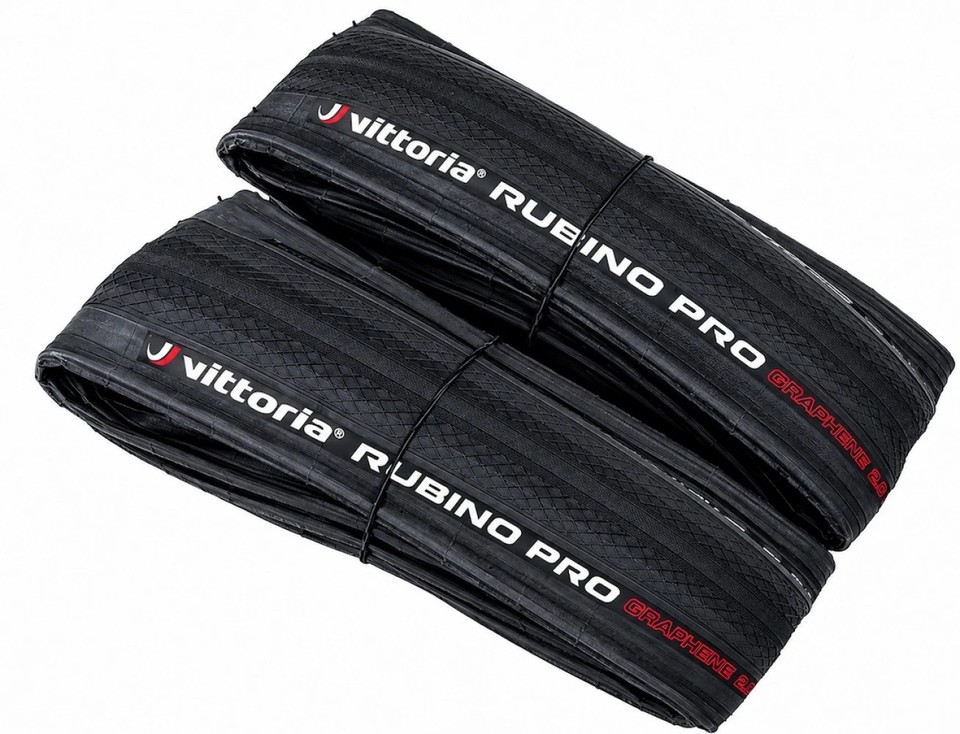 Vittoria Rubino Pro G2.0 Road Bike Tire 700 x 28C Full Black 1 or 2 ...