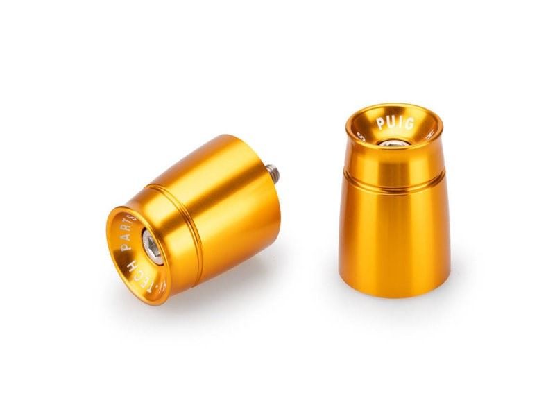Puig Gold Speed Bar Ends Benelli Leoncino 800 Trail 2022-2025