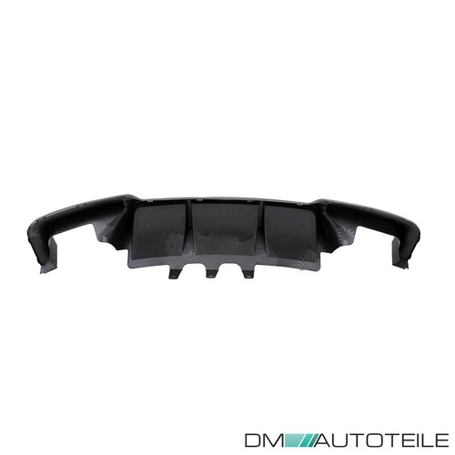 Umbau Heckdiffusor 4 Rohr Carbon glanz passend für BMW F10 F11 M-Paket außer M5 - Bild 4 von 5